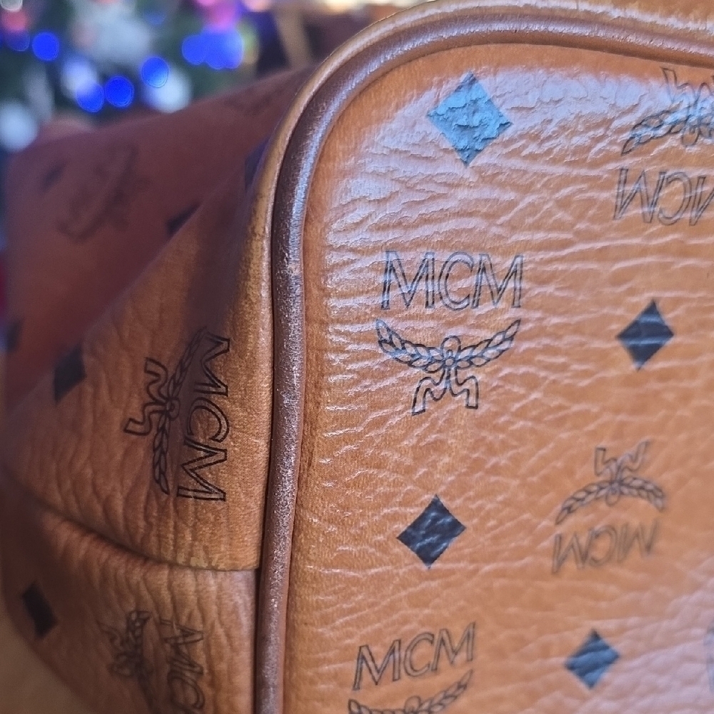 MCM Brown and Tan Tote Bag - Picture 10 of 10